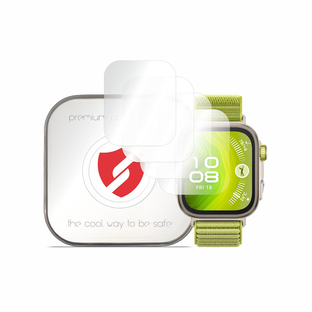 Ochranná fólie Smart Protection Premium Classic pro Huawei Watch Fit 4 Pro, sada 4 kusy, plast