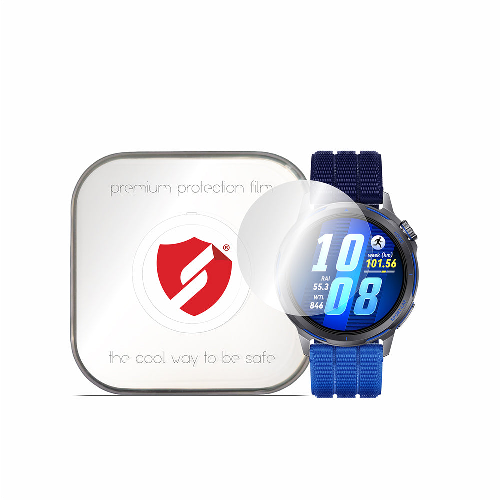Ochranná fólie Smart Protection Premium Classic pro Huawei Watch GT Runner 2, plastová, sada 4 kusů