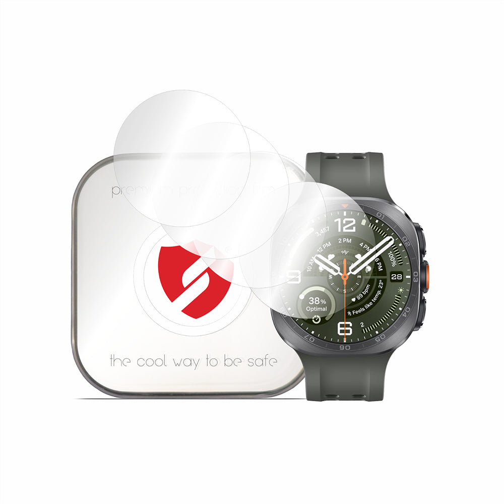 Ochranná fólie Smart Protection Premium Classic pro Samsung Galaxy Watch Ultra2, plast, sada 4 kusů