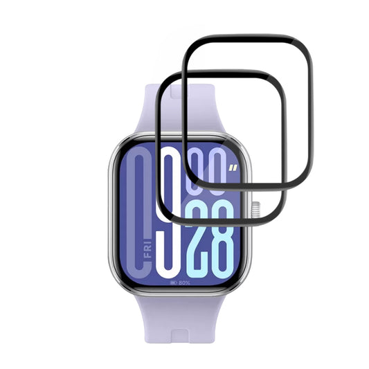 Fólie ochranná Techsuit Nano Flex pro Xiaomi Redmi Watch 5, Sada 2 kusy, Plast, Černá