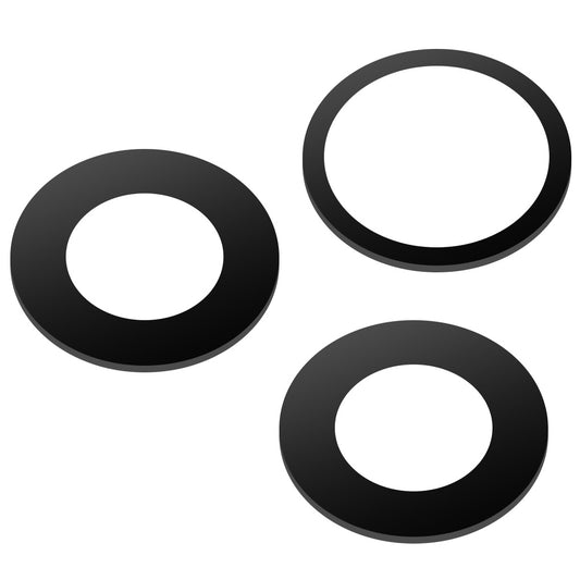 Sklo zadního fotoaparátu Apple iPhone 11 Pro, širokoúhlé + ultraširokoúhlé + teleobjektiv, černé