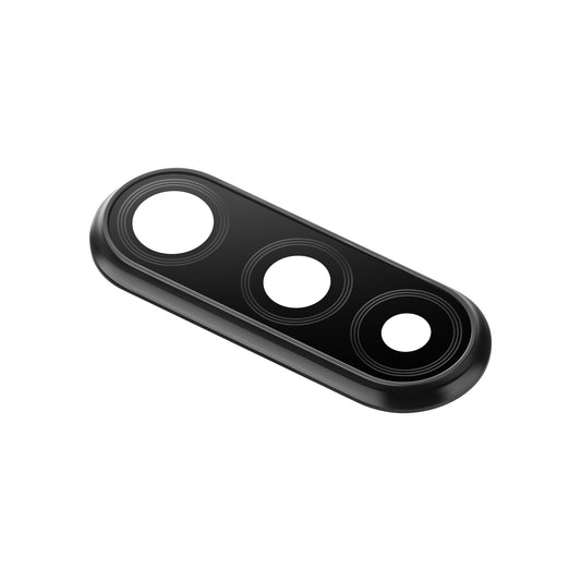 Sklo zadního fotoaparátu Huawei P30 lite, s rámečkem, černé