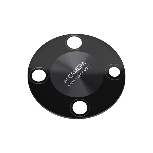 Sklo zadního fotoaparátu Huawei nova Y90, černé