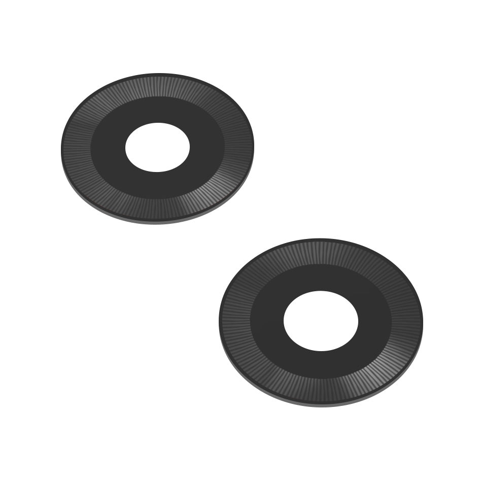 Sklo zadního fotoaparátu Motorola Moto G04, Wide + Blitz, černé