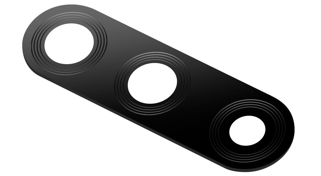 Sklo zadní kamery Huawei P30 lite, černé