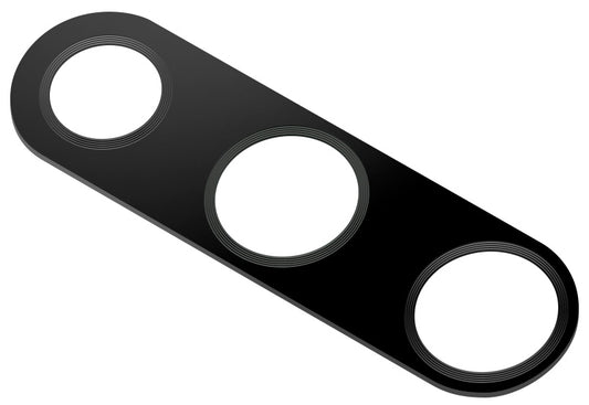 Sklo zadního fotoaparátu Huawei P30, černé