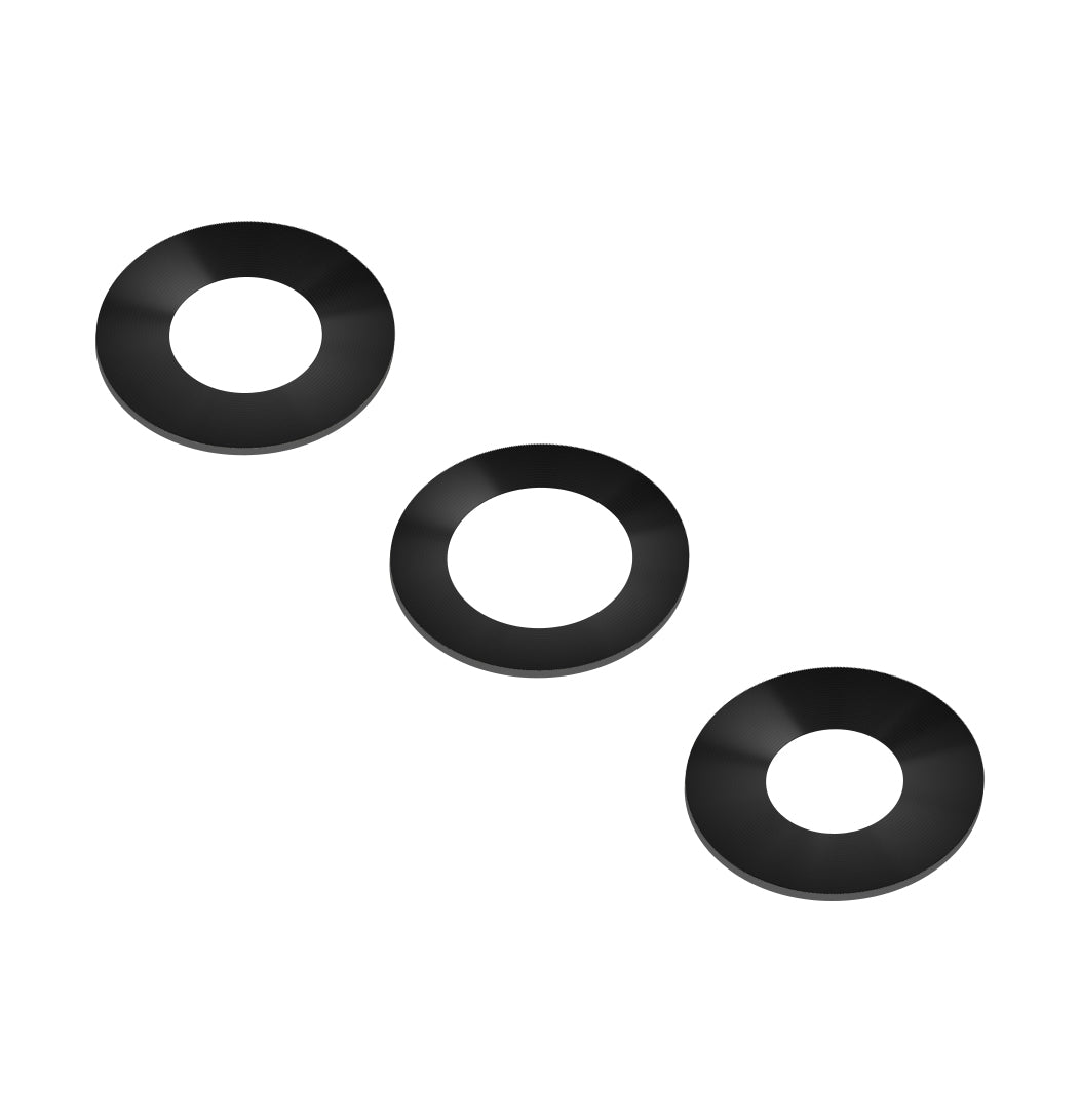 Zadní kryt kamery Samsung Galaxy A54 A546, Wide + UltraWide + Macro, Černý