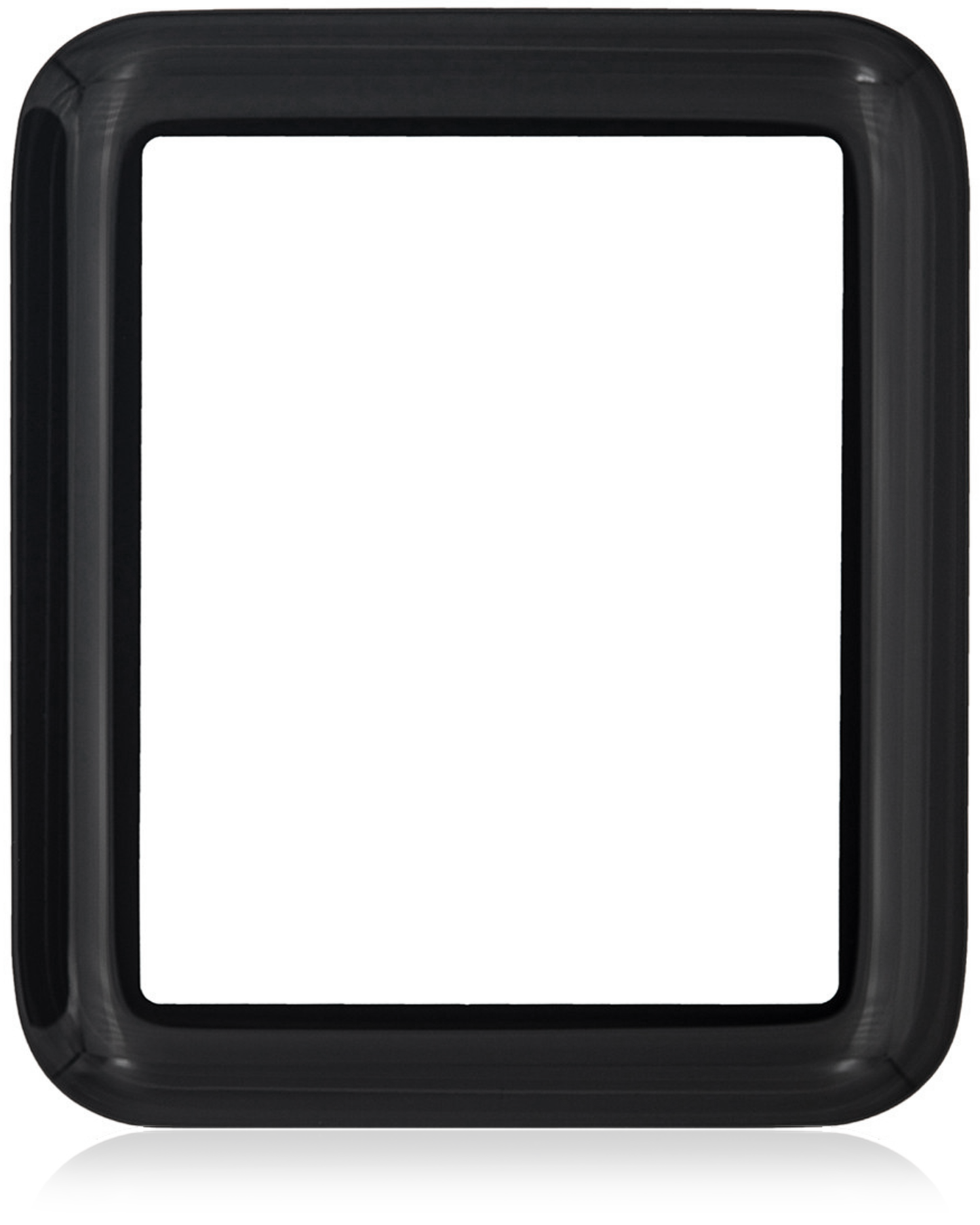 Skleněný displej pro Apple Watch Series 3 38mm / 2 38mm, Černý