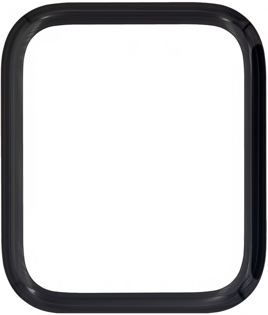 Sklíčko na displej Apple Watch Series SE (2022) 40mm / SE (2020) 40mm / 6 40mm, černé