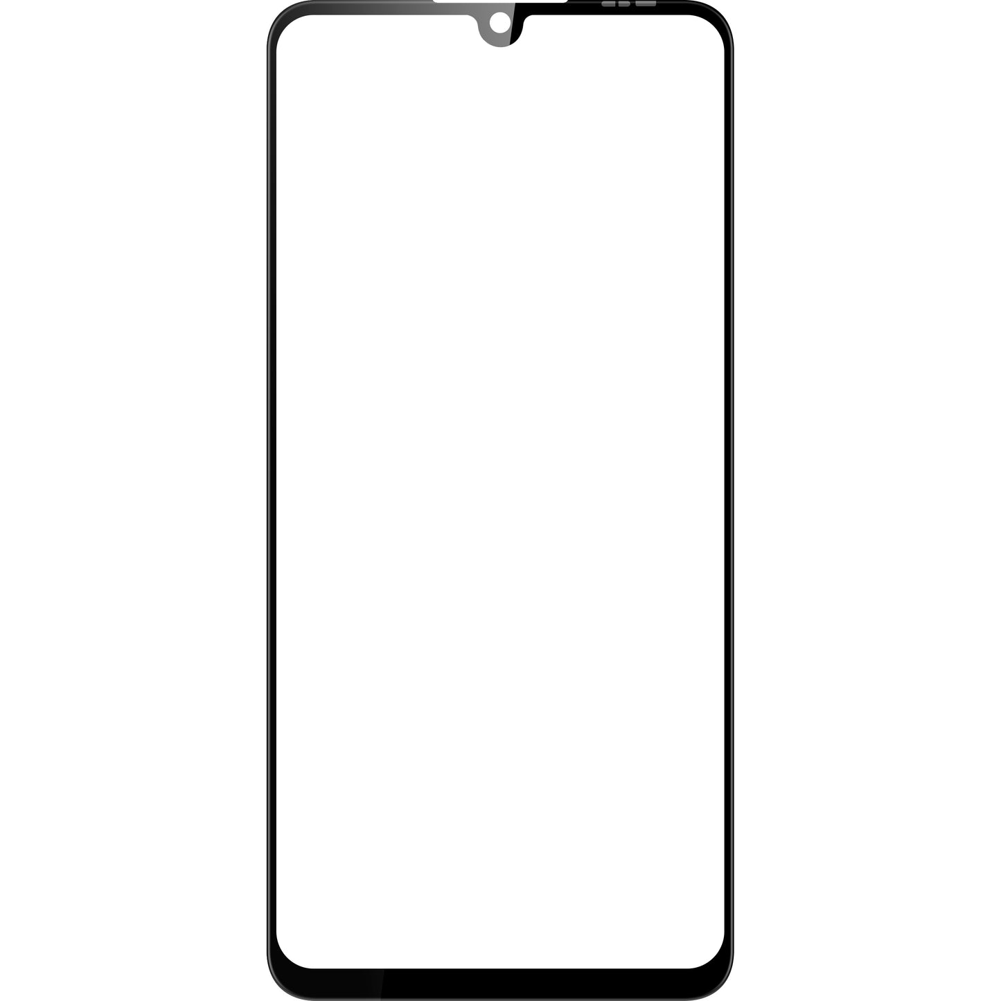 Sklo obrazovky + OCA Forward Shield pro Huawei P30 lite, černá