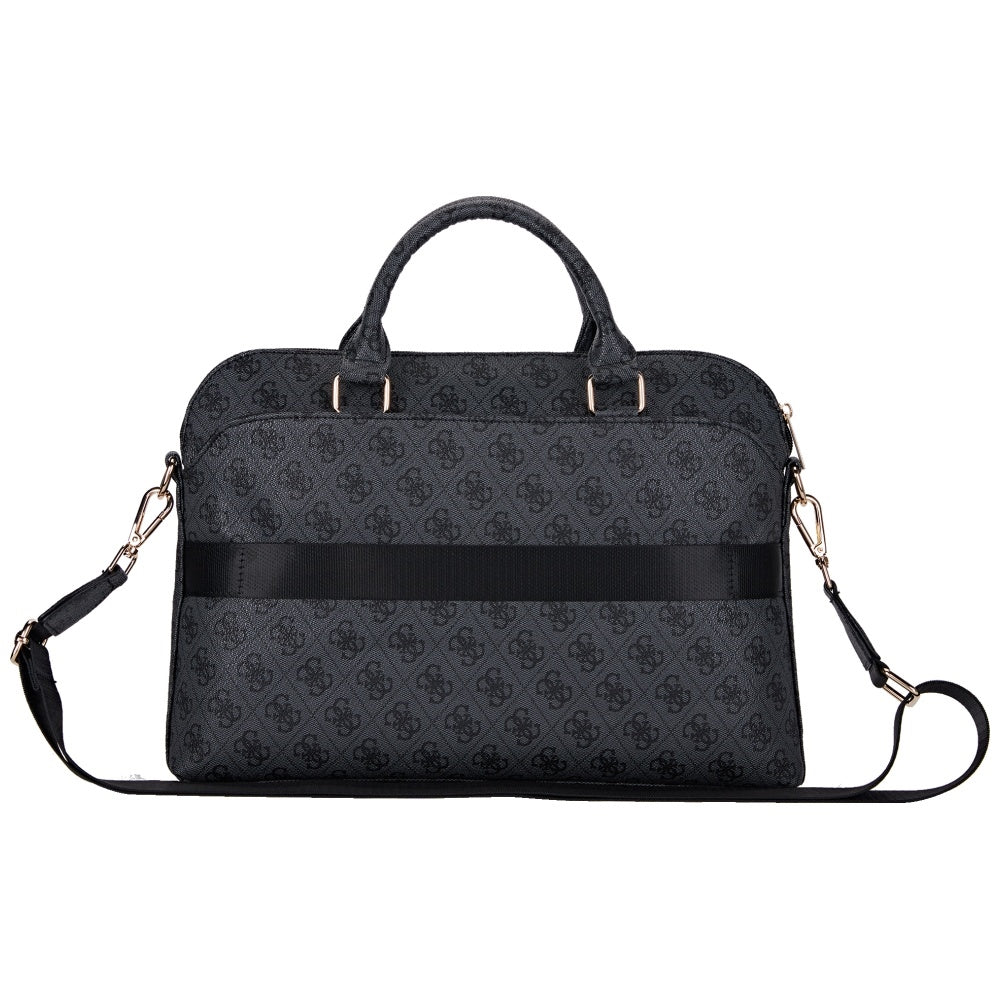 Taška Guess 4G Triangle Logo pro Laptop 15inch, Černá