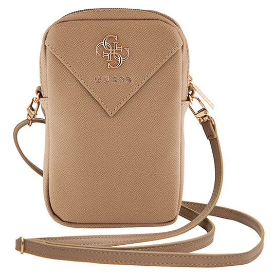 Univerzální kabelka na telefon, Guess, Triangle 4G, Zlatá