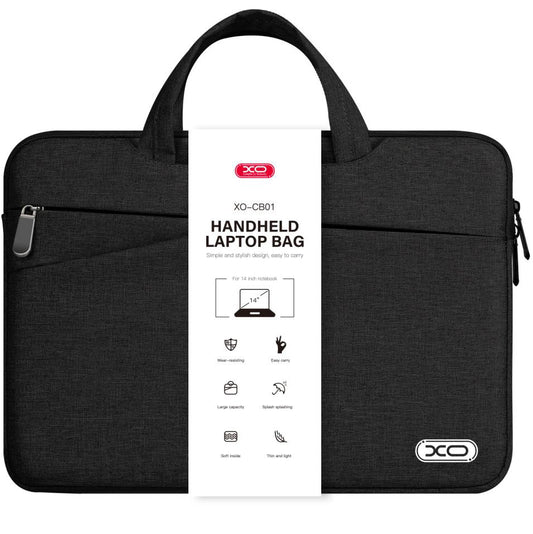 Brašna na notebook XO Design CB01, 14 palců, černá