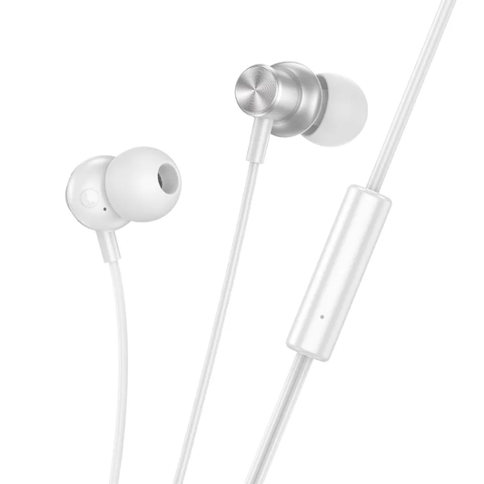 Handsfree 3.5mm HOCO M110, Stříbrný