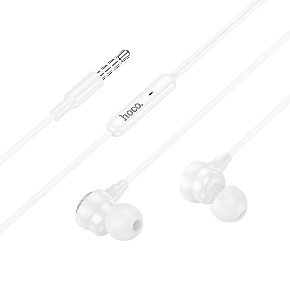 Handsfree 3.5mm HOCO M116, Bílá