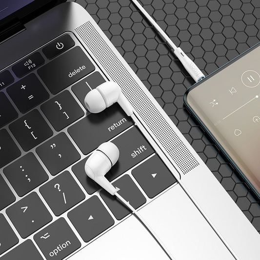 Handsfree 3.5mm HOCO M97, Bílá