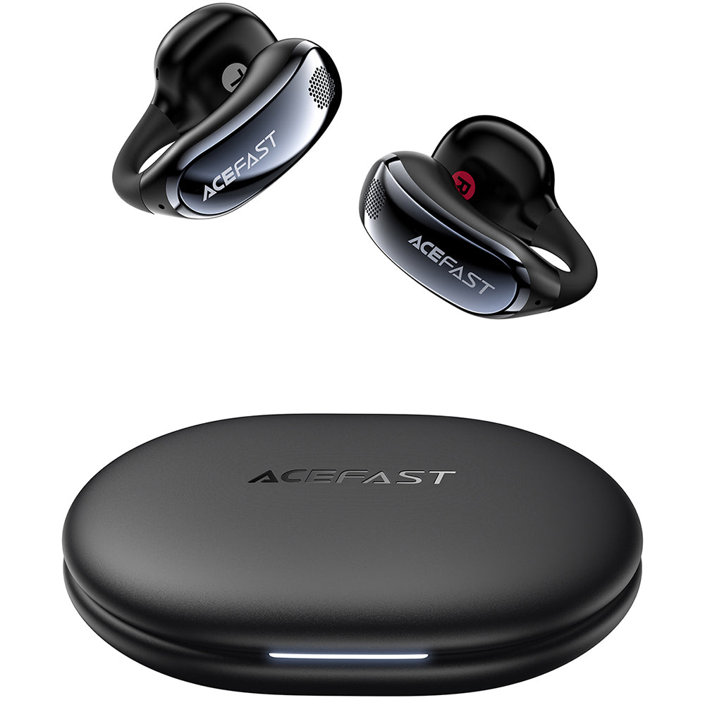 Handsfree Bluetooth Acefast Aceclip Pro, TWS, Černá