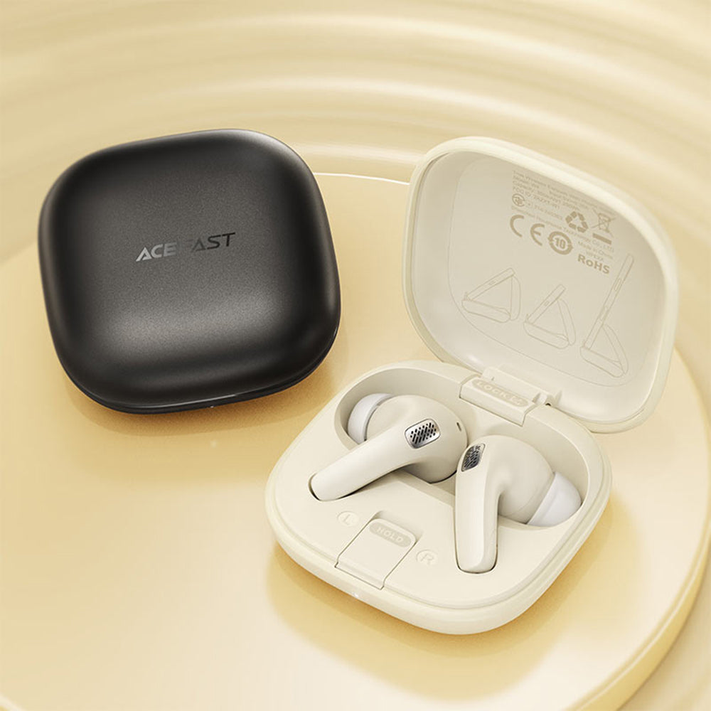 Handsfree Bluetooth Acefast W4, TWS, Černá