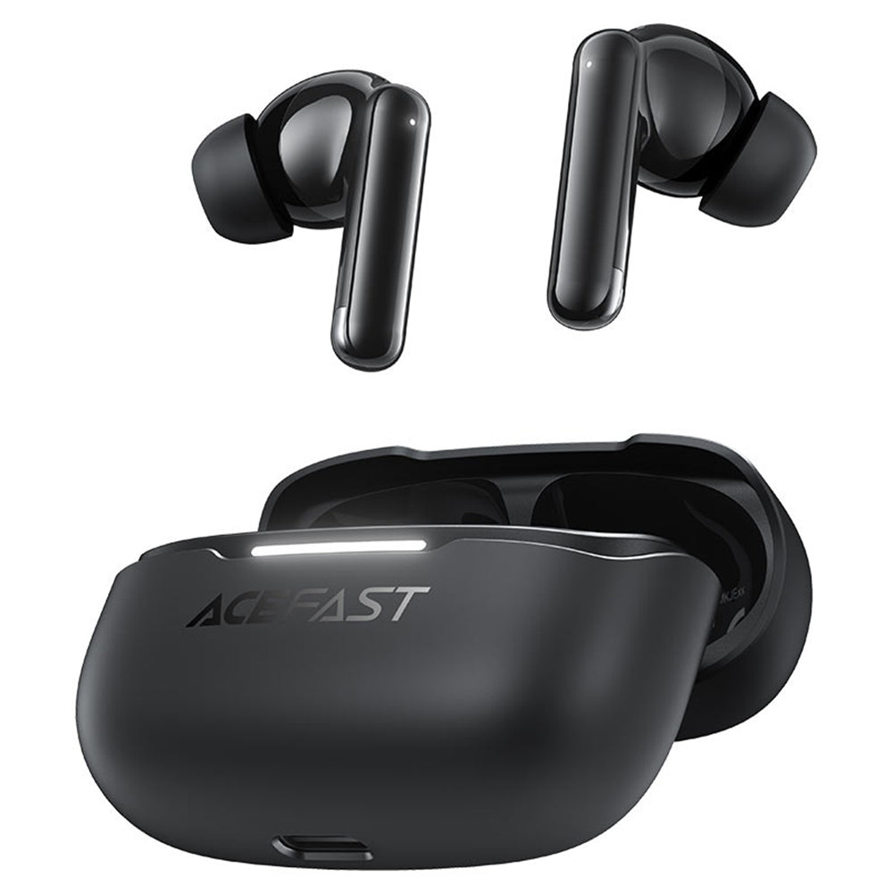 Handsfree Bluetooth Acefast W5, TWS, ANC, Černá