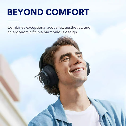 Handsfree Bluetooth Anker SoundCore Space Q45, MultiPoint, A2DP, ANC, Černá A3040G11