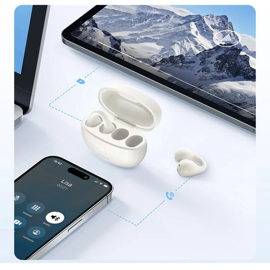Handsfree Bluetooth Baseus AirGo AS01, TWS, Bílá A00069101223-00