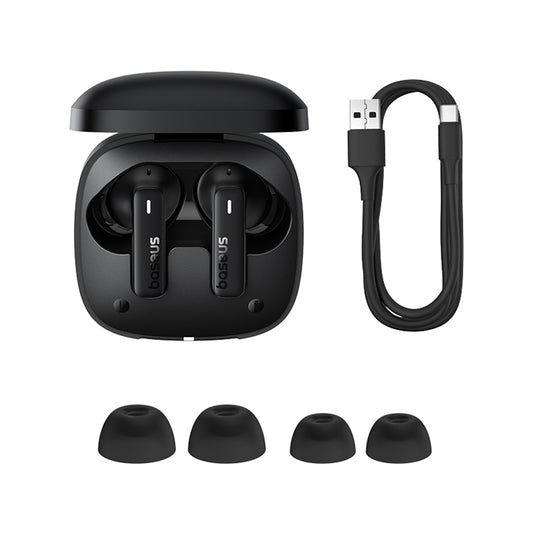 Handsfree Bluetooth Baseus Bowie E19, TWS, Černá A00069600113-00