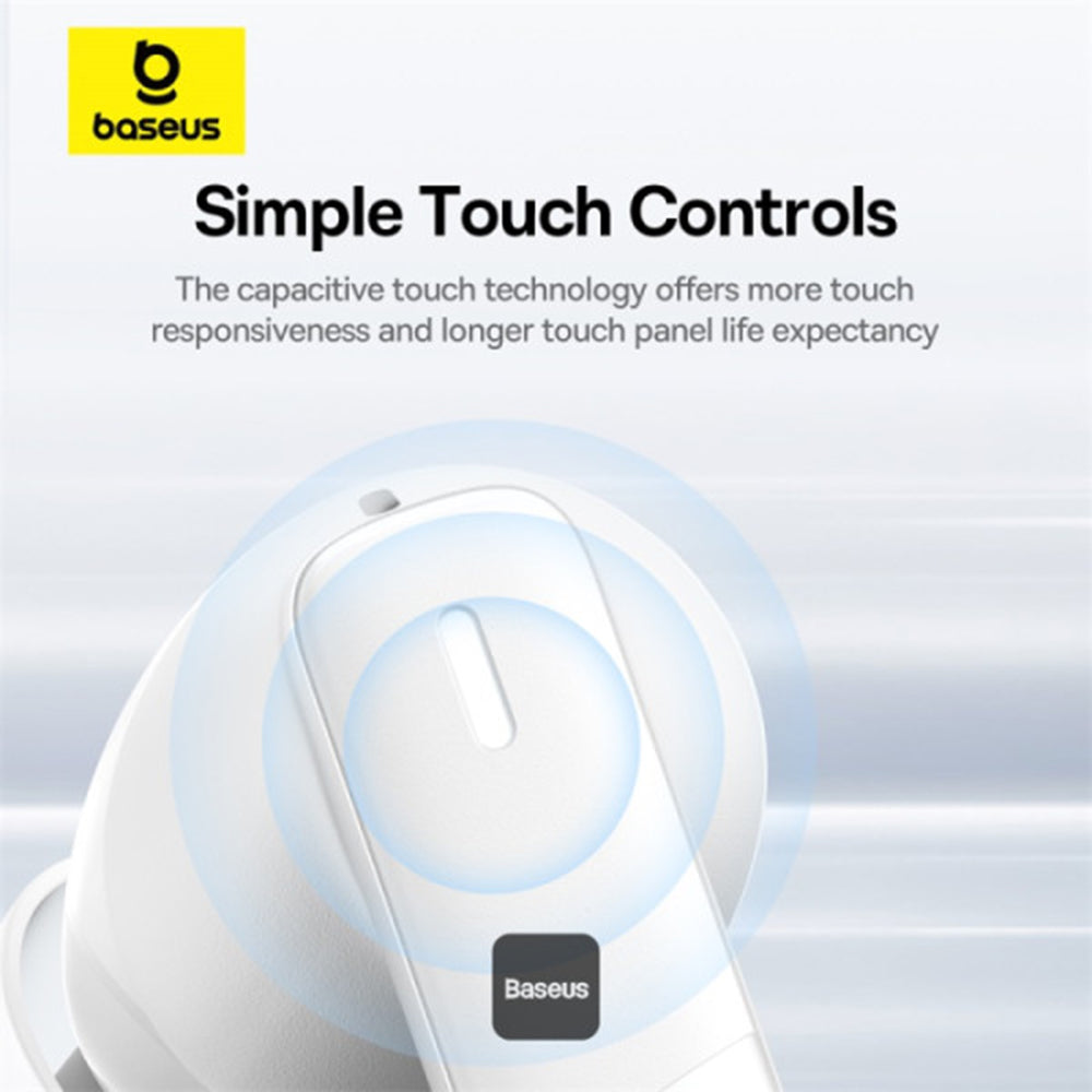 Handsfree Bluetooth Baseus Bowie E20, TWS, Bílý A00069700223-00