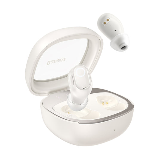 Handsfree Bluetooth Baseus WM02+, TWS, Bílý NGTW370302