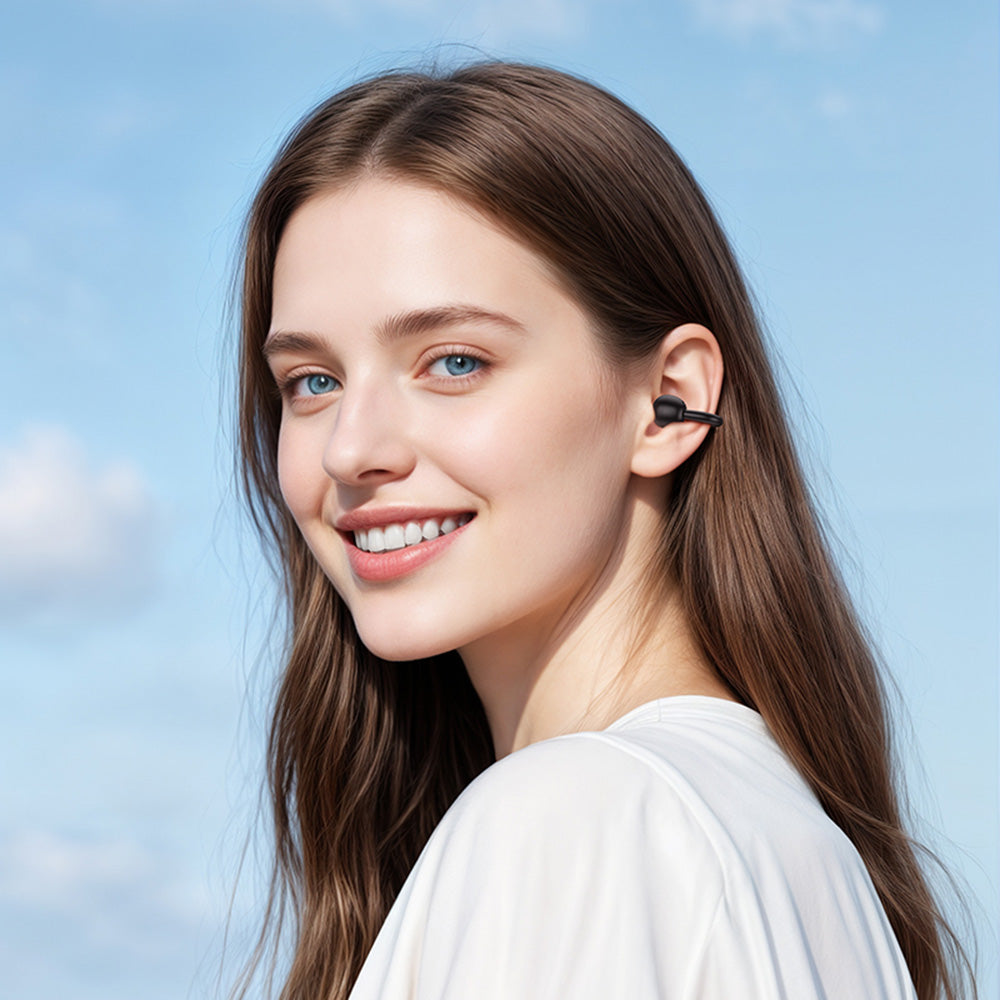 Handsfree Bluetooth Borofone FQ14 Joy, TWS, Černá