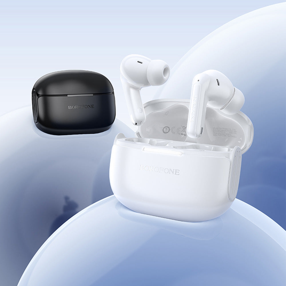 Handsfree Bluetooth Borofone FQ9 Peaceful, TWS, Černá