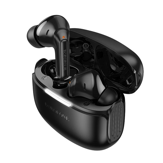 Handsfree Bluetooth Borofone FQ9 Peaceful, TWS, Černá