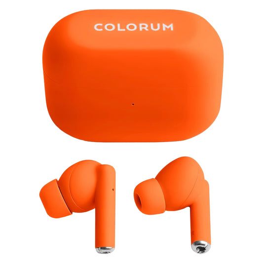 Handsfree Bluetooth Colourum CTWS-10, TWS, oranžová