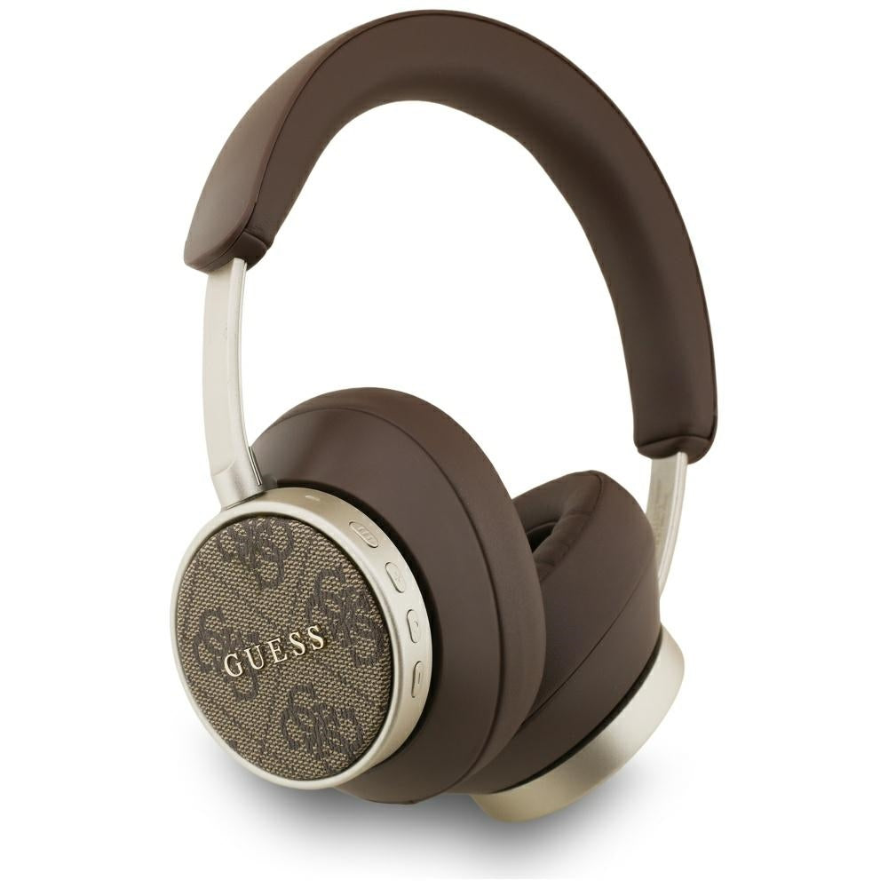 Handsfree Bluetooth Guess 4G Classic Logo, A2DP, Hnědá