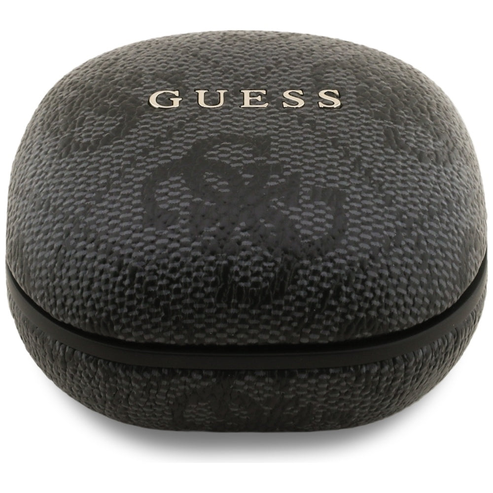 Handsfree Bluetooth Guess 4G Classic Metal Logo, TWS, Černá