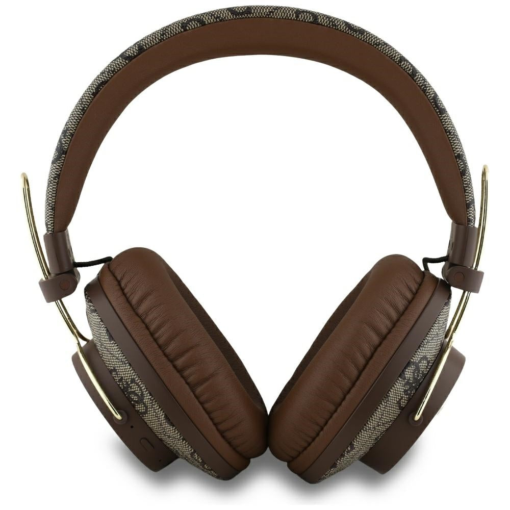 Handsfree Bluetooth Guess 4G Metal Logo, A2DP, Hnědá