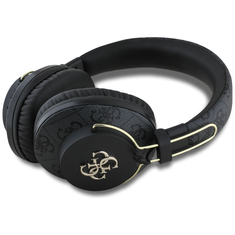 Handsfree Bluetooth Guess 4G Metal Logo, A2DP, Černá