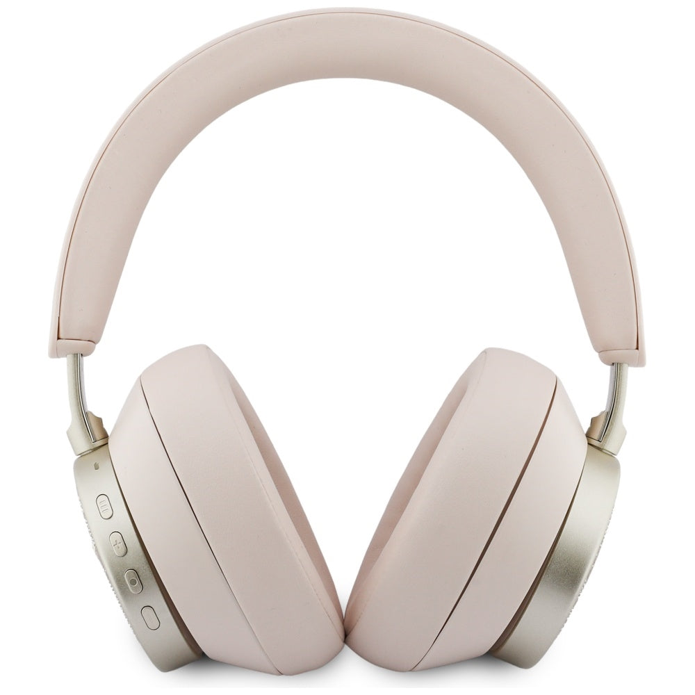 Handsfree Bluetooth Guess 4G Gold Triangle Logo, A2DP, Růžový