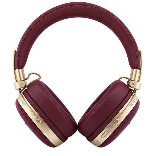 Bluetooth handsfree Guess Grained Triangle Logo, A2DP, vínová