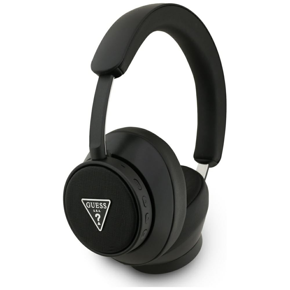 Handsfree Bluetooth Guess Saffiano Triangle Logo, A2DP, Černá