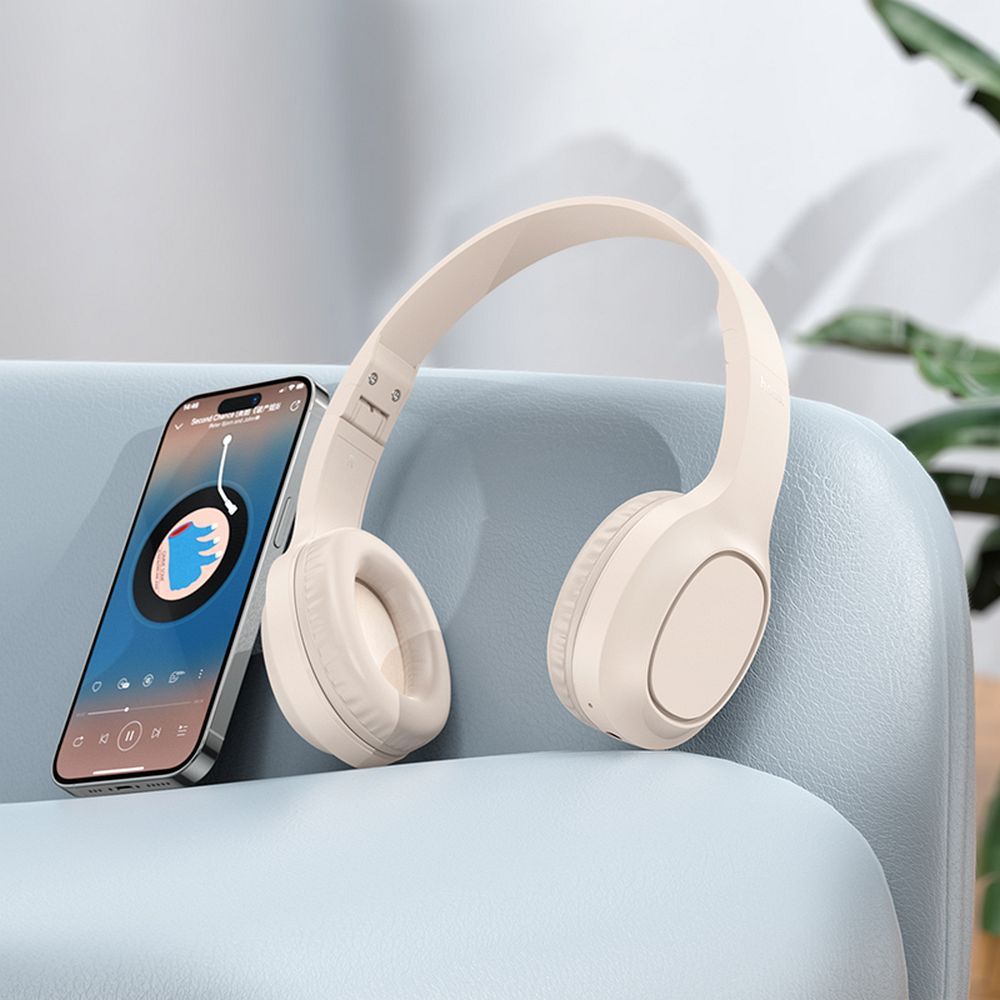 Handsfree Bluetooth HOCO W46, A2DP, Bílá