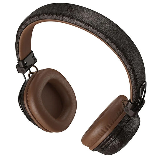 Handsfree Bluetooth HOCO W64, A2DP, hnědá