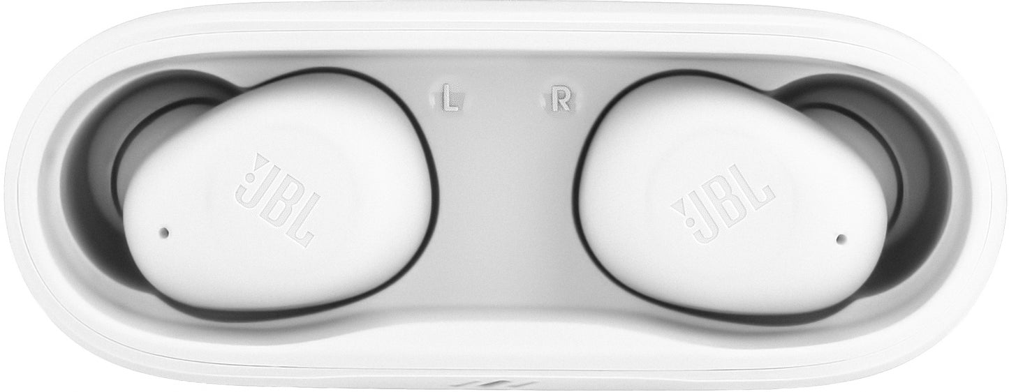 Handsfree Bluetooth JBL Wave Buds, TWS, bílé JBLWBUDSWHT