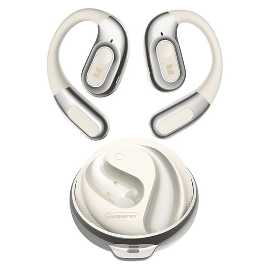 Handsfree Bluetooth Monster AC330 AI Překlad, TWS, Bílá