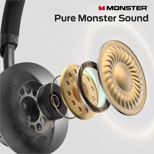 Handsfree Bluetooth Monster N-tune mini 02, A2DP, ANC, Černá