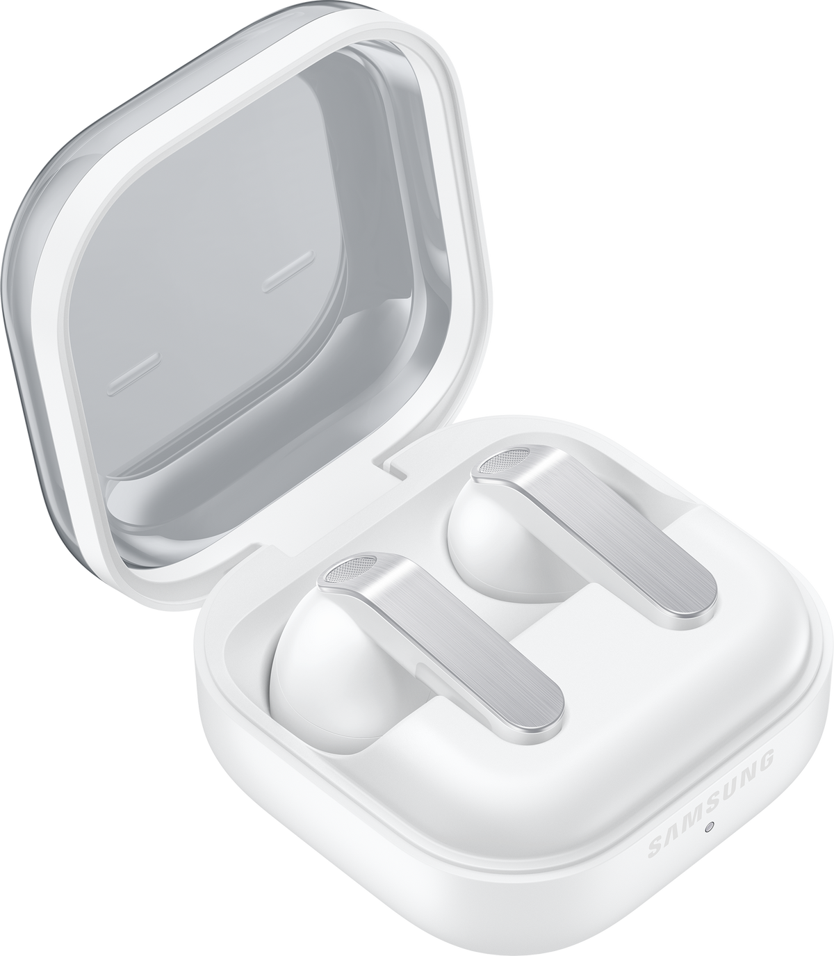 Handsfree Bluetooth Samsung Galaxy Buds4, Bílá SM-R540NZWAEUE