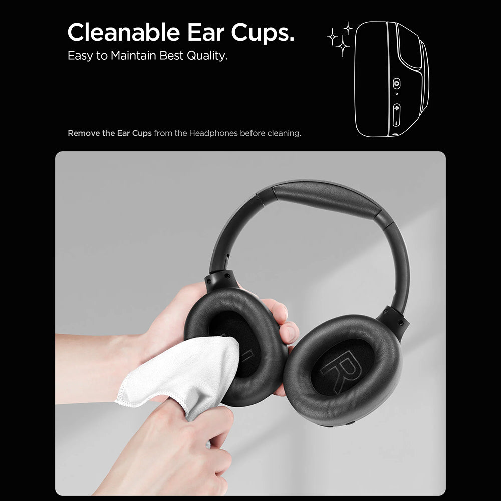 Handsfree Bluetooth Spigen SA2403, A2DP, ANC, Černá ASD09691