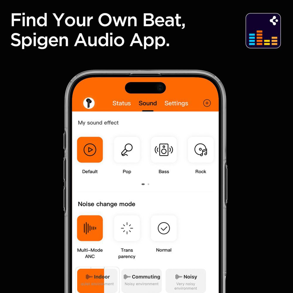 Handsfree Bluetooth Spigen SA2403, A2DP, ANC, Černá ASD09691