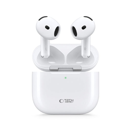 Handsfree Bluetooth Tech-Protect Ultraboost Core 2, TWS, bílé