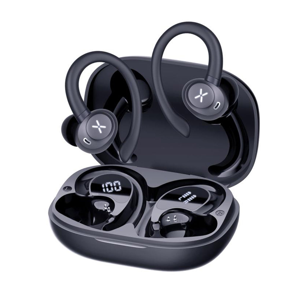 Handsfree Bluetooth Techsuit CW4 AirTune, TWS, Černá