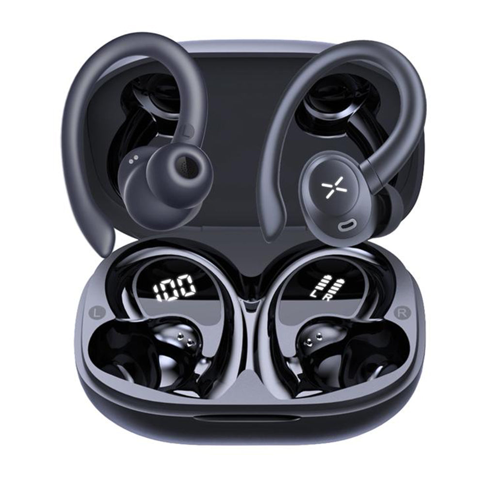 Handsfree Bluetooth Techsuit CW4 AirTune, TWS, Černá